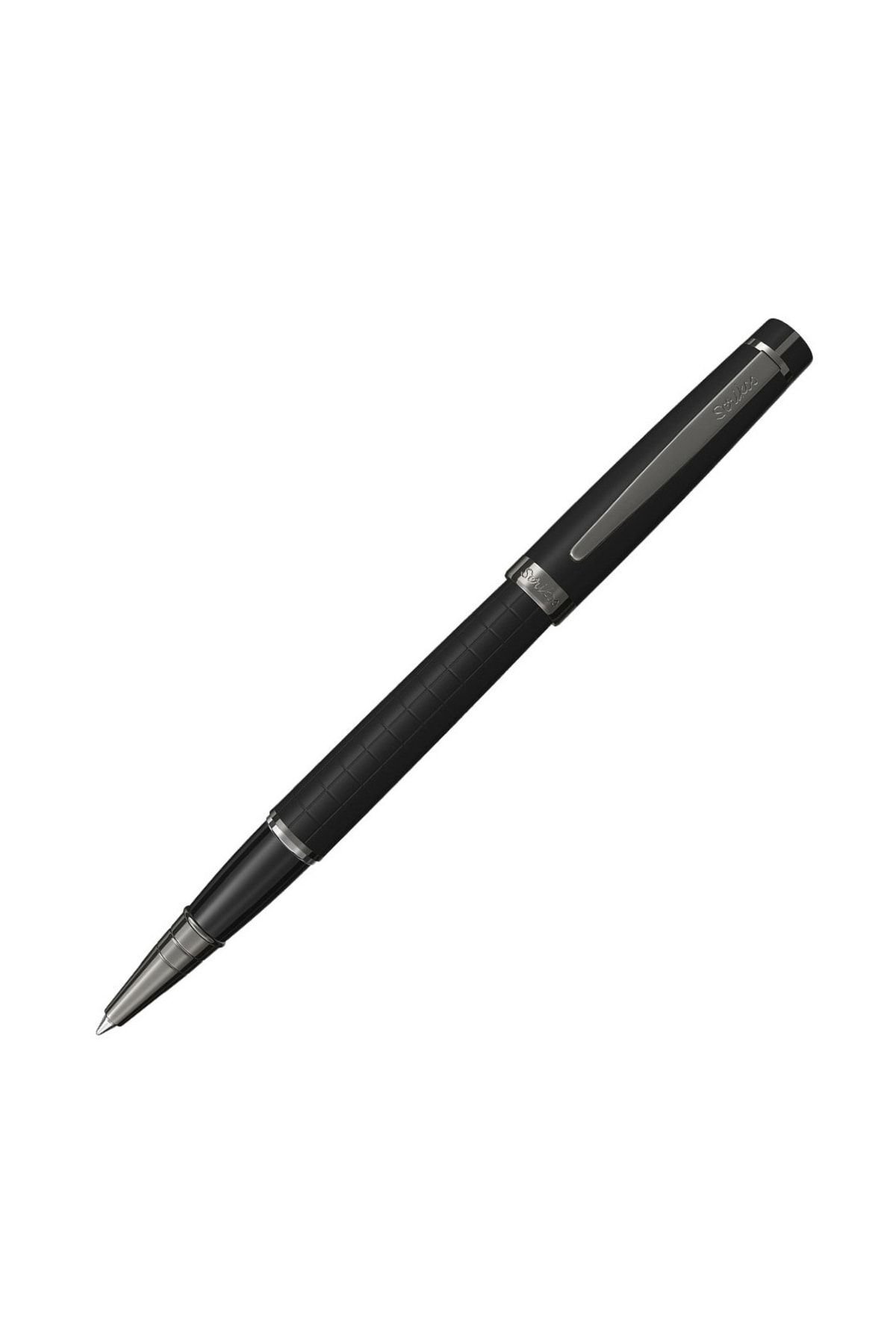 Scrikss İsminize Özel Roller Kalem 38 Mat Siyah Lüks Kutu