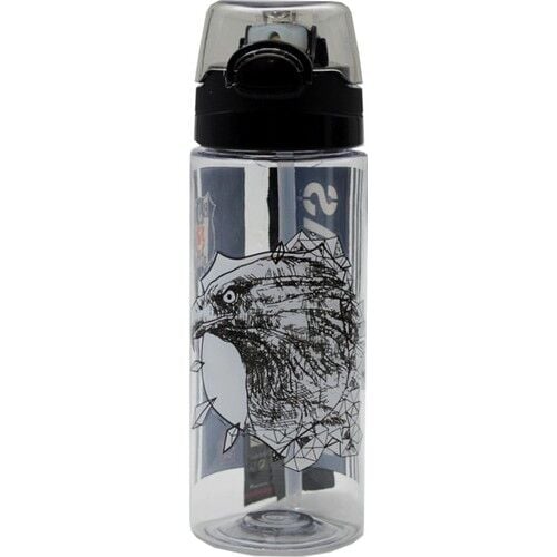 Beşiktaş Kartal Baskılı Plastik Matara 500 ml Siyah 24390