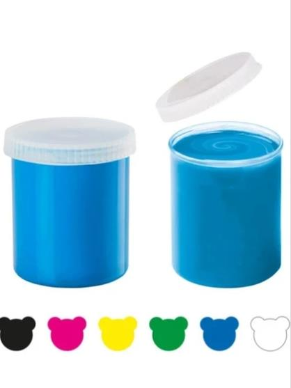 Carioca Bebek Parmak Boyası 6x80 Ml  Yıkanabilir