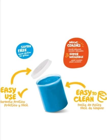 Carioca Bebek Parmak Boyası 6x80 Ml  Yıkanabilir