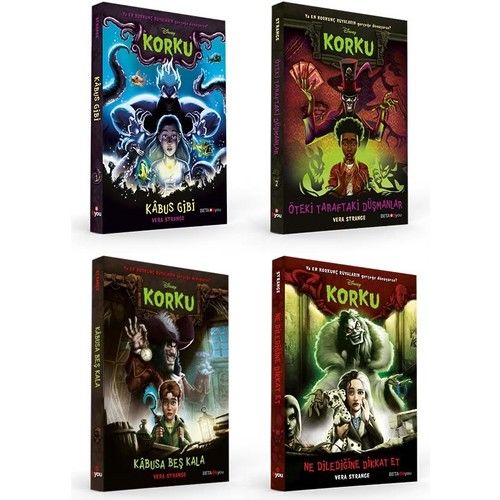 Disney Korku Serisi 4 Kitap