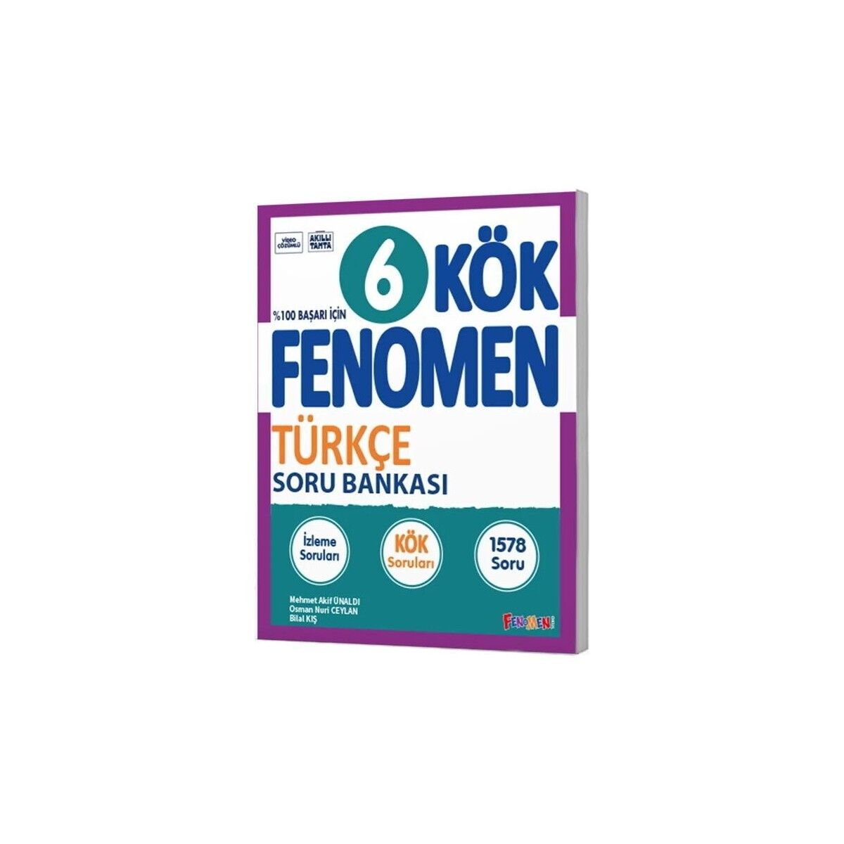 Fenomen 6. Sınıf Türkçe Kök Soru Bankası Fenomen Yayınları