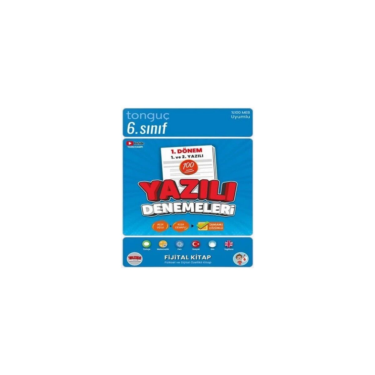 Tonguç 6. Sınıf Yazılı Denemeleri 1. Dönem 1 ve 2. Yazılı