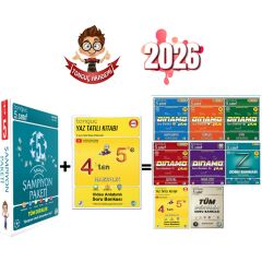 4 Ten 5 E Hazırlık Kitabı+ 5. Sınıf Şampiyon Paket