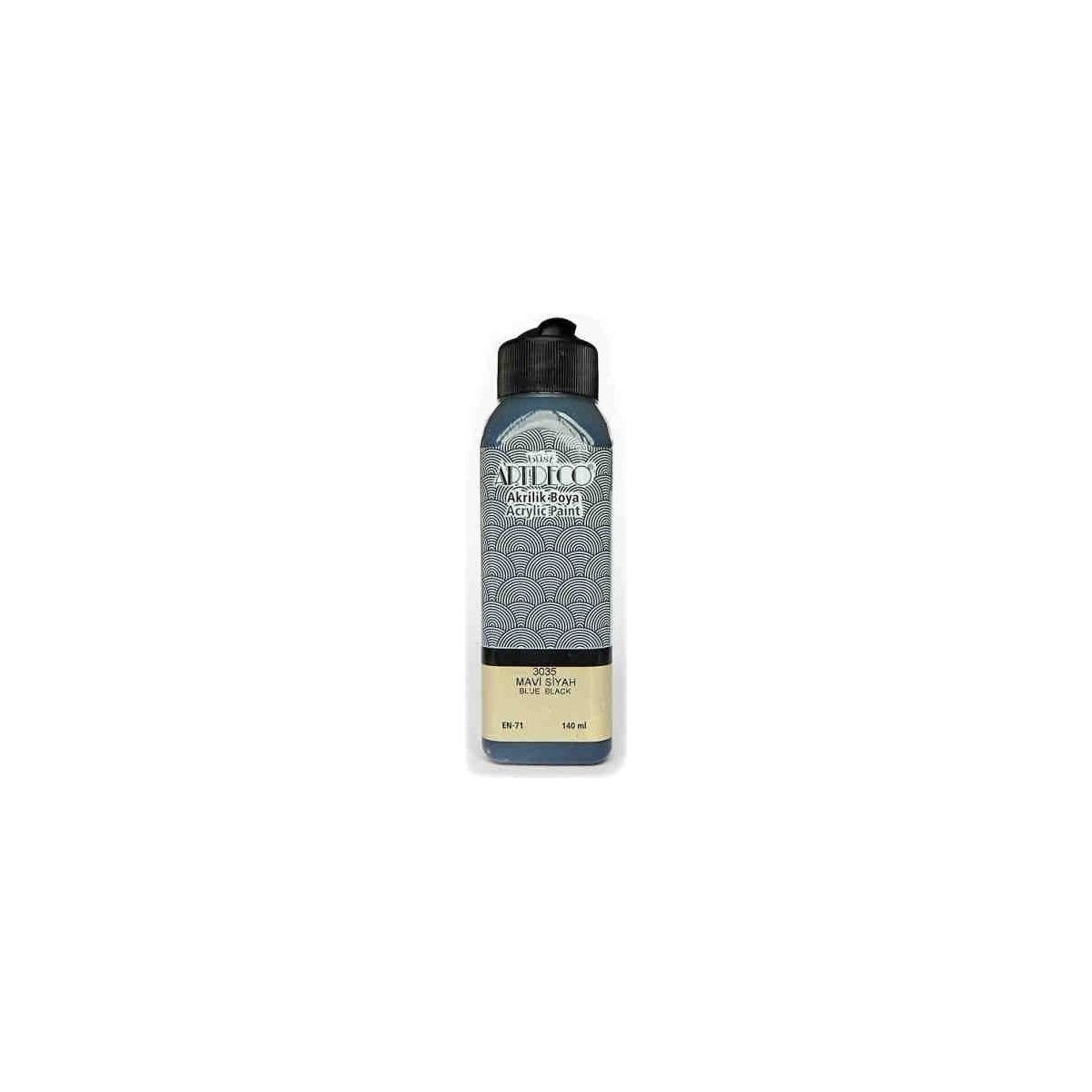 Ardeco Akrilik Boya 140 Ml Mavi Siyah