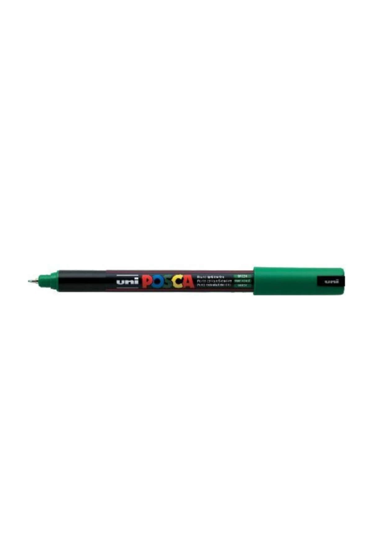 Uni-Ball Markör Posca 0.7 MM Su Bazlı Poster Yeşil N PC-1MR