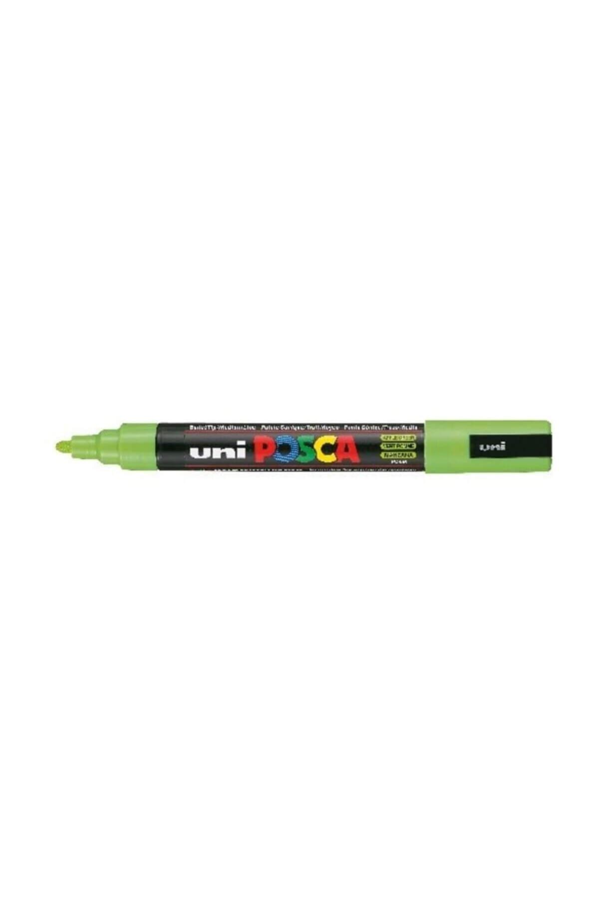 Uni-Ball Markör Boyama Posca Su Bazlı Poster 1.8-2.5 MM Elma Yeşili PC-5M
