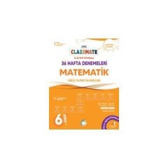 6. Sınıf Classmate 36 Hafta Denemeleri Matematik