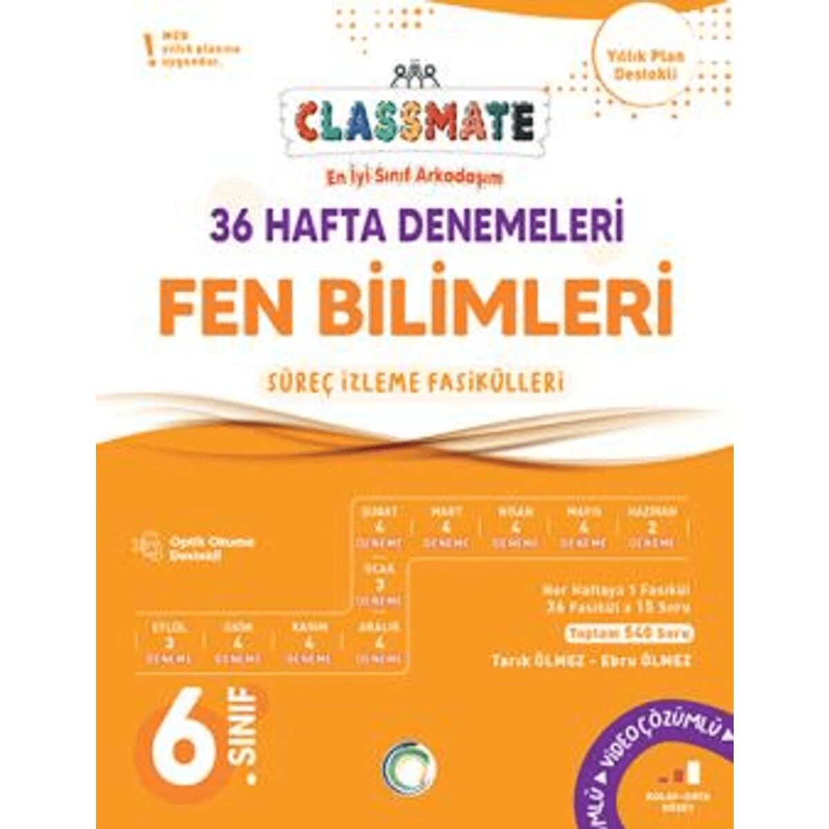 . Sınıf Classmate 36 Hafta Denemeleri Fen Bilimleri