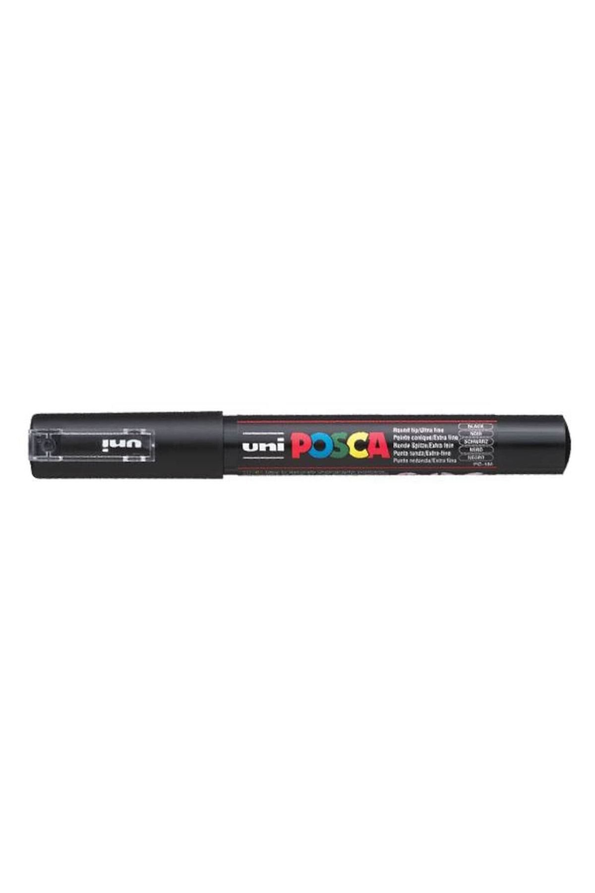 Uni-Ball Markör Boyama Posca Su Bazlı Poster 0.9-1.3 MM Zümrüt Yeşili PC-3M