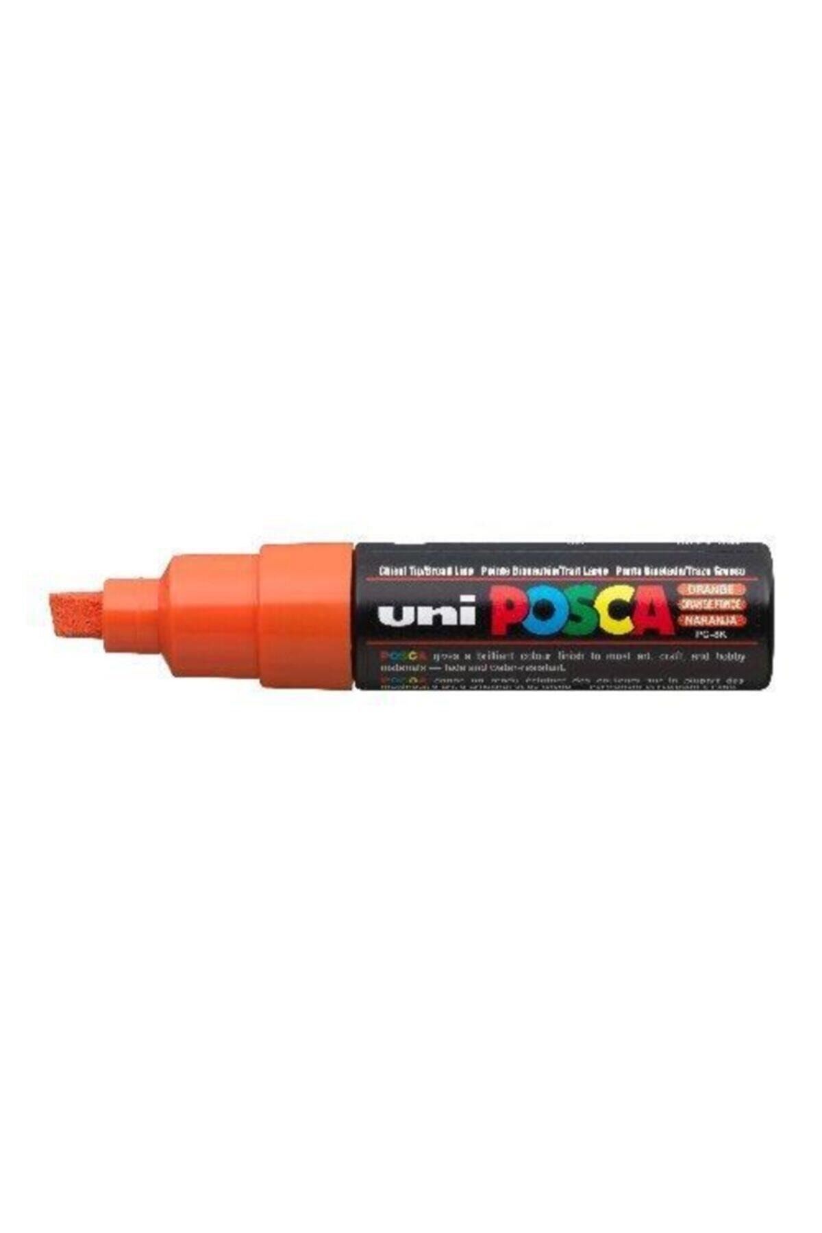 Uni-Ball Posca 8.0 Su Bazlı Poster Markörü Turuncu PC-8K
