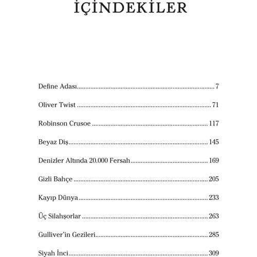 Dünya Çocuk Klasikleri Özel Seçki - 10 Temel Eser