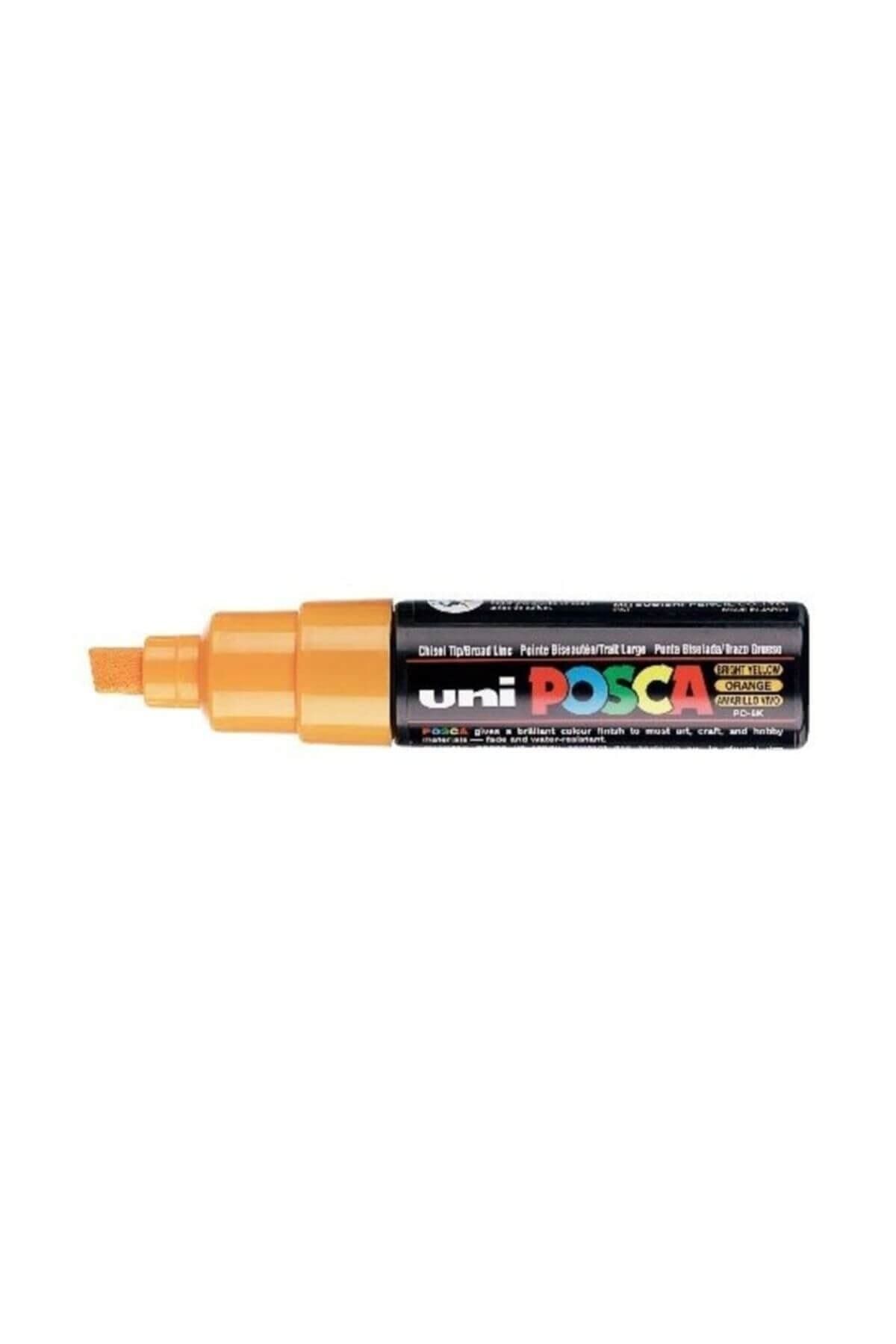 Uni-Ball Posca 8.0 Su Bazlı Poster Markörü P.Sarı PC-8K