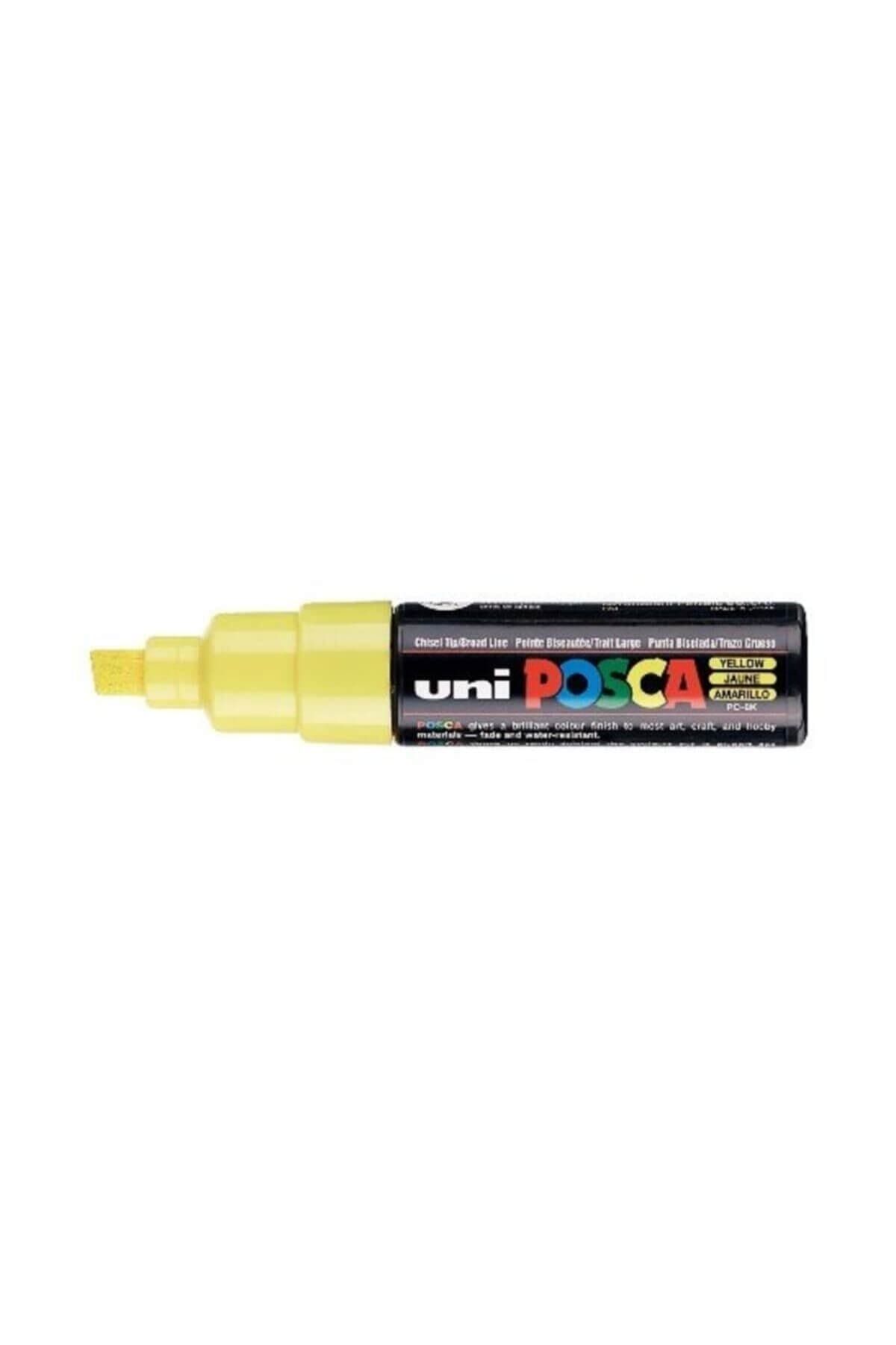Uni-Ball Posca 8.0 Su Bazlı Poster Markörü Sarı