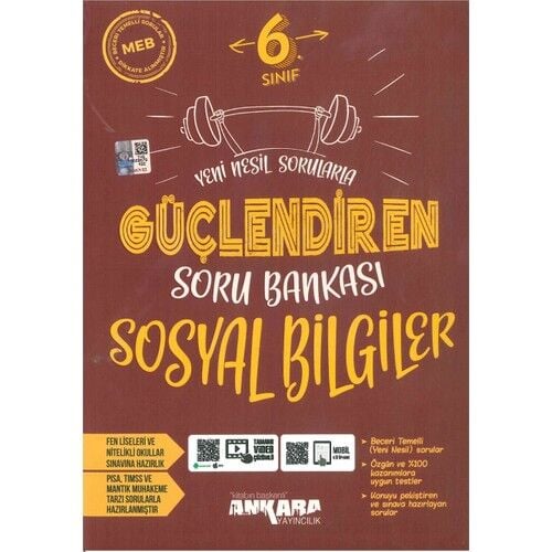 Ankara Güçlendiren 6.Sınıf Sosyal Bilgiler Soru