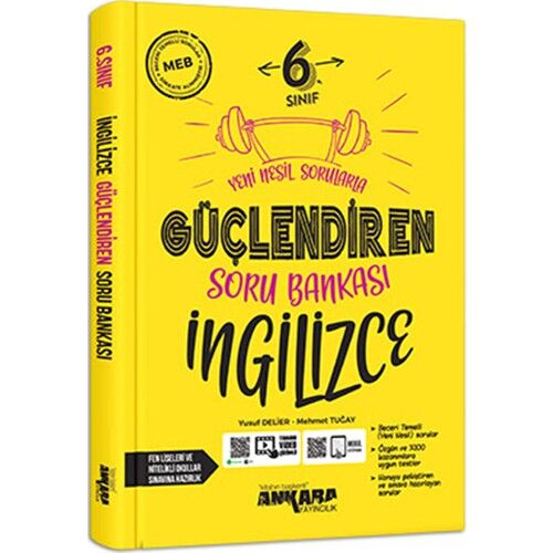 Ankara Güçlendiren 6.Sınıf İngilizce Soru Bank.