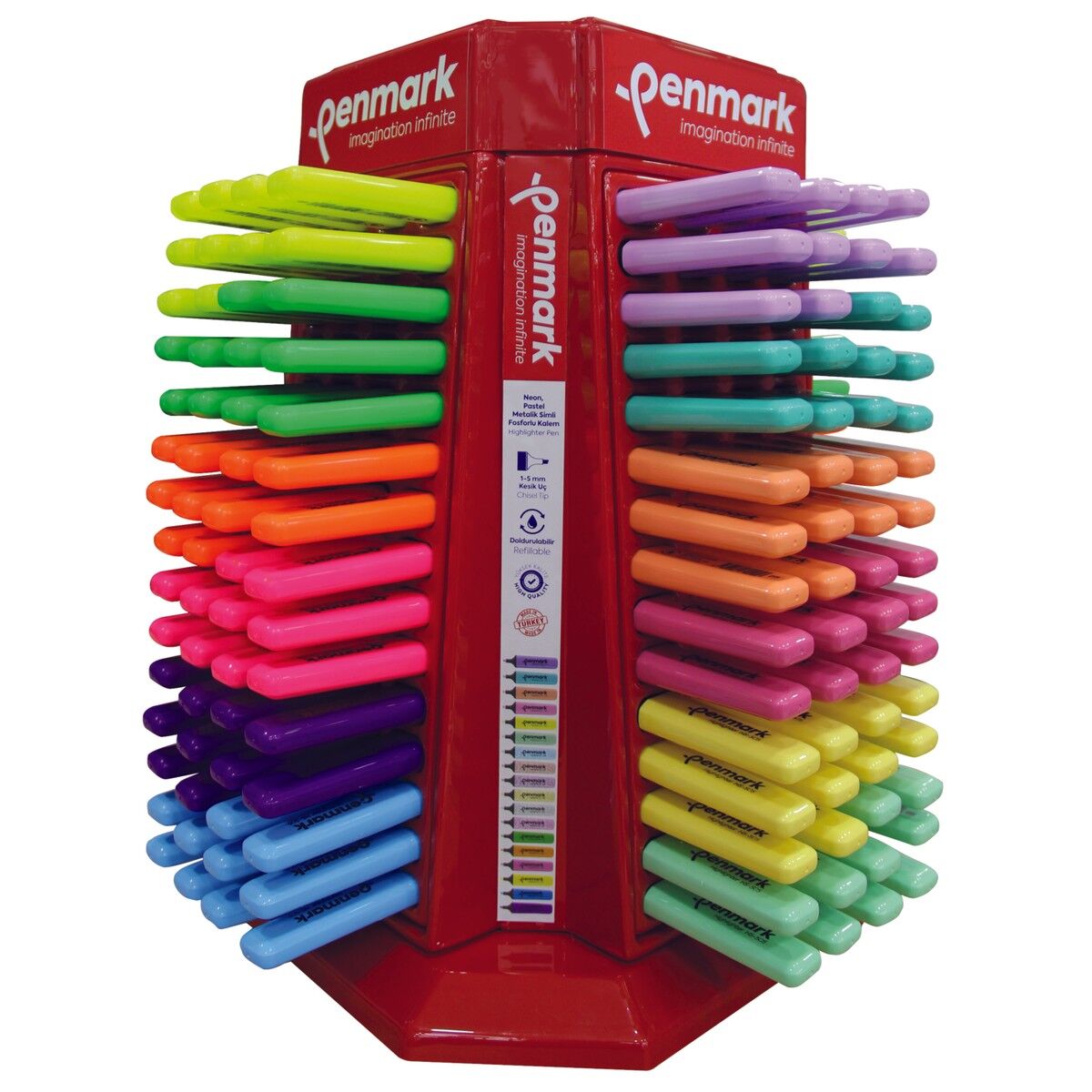 Penmark Fosforlu Kalem Pastel A.Yeşil