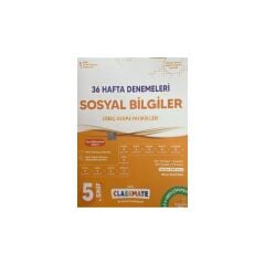 5. Sınıf Sosyal Bilimler Classmate 36 Hafta Denemeleri