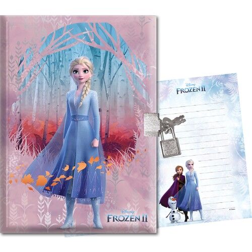Frozen 2 14x20 80 Yp Kilitli Hatıra Defteri