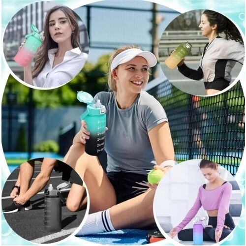 Vagon Matara Policarbon 2000 Ml Yeşil Sarı VGN2214