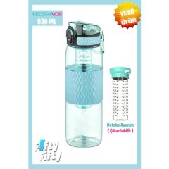 Uzspace 530 Ml Tritan Matara 5060 Spindrift Blue