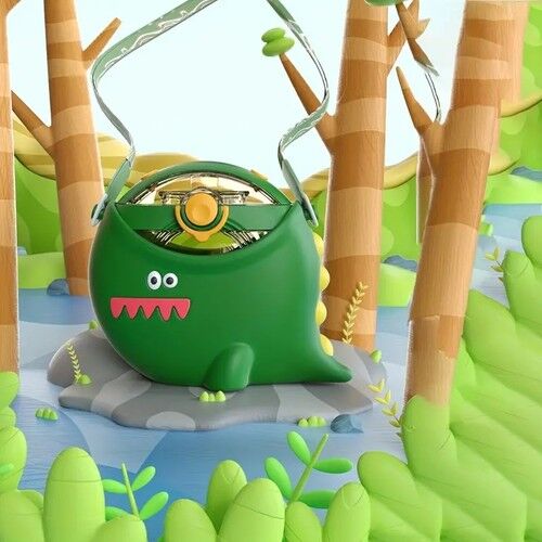 Coco Smile Özel Kutulu 630 ml Pipetli Dinazor Temalı Tritan Su Matarası Boyun Askılı