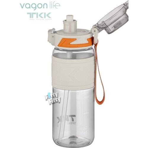Tkk Su Matarası 600 Ml Beyaz Tk019