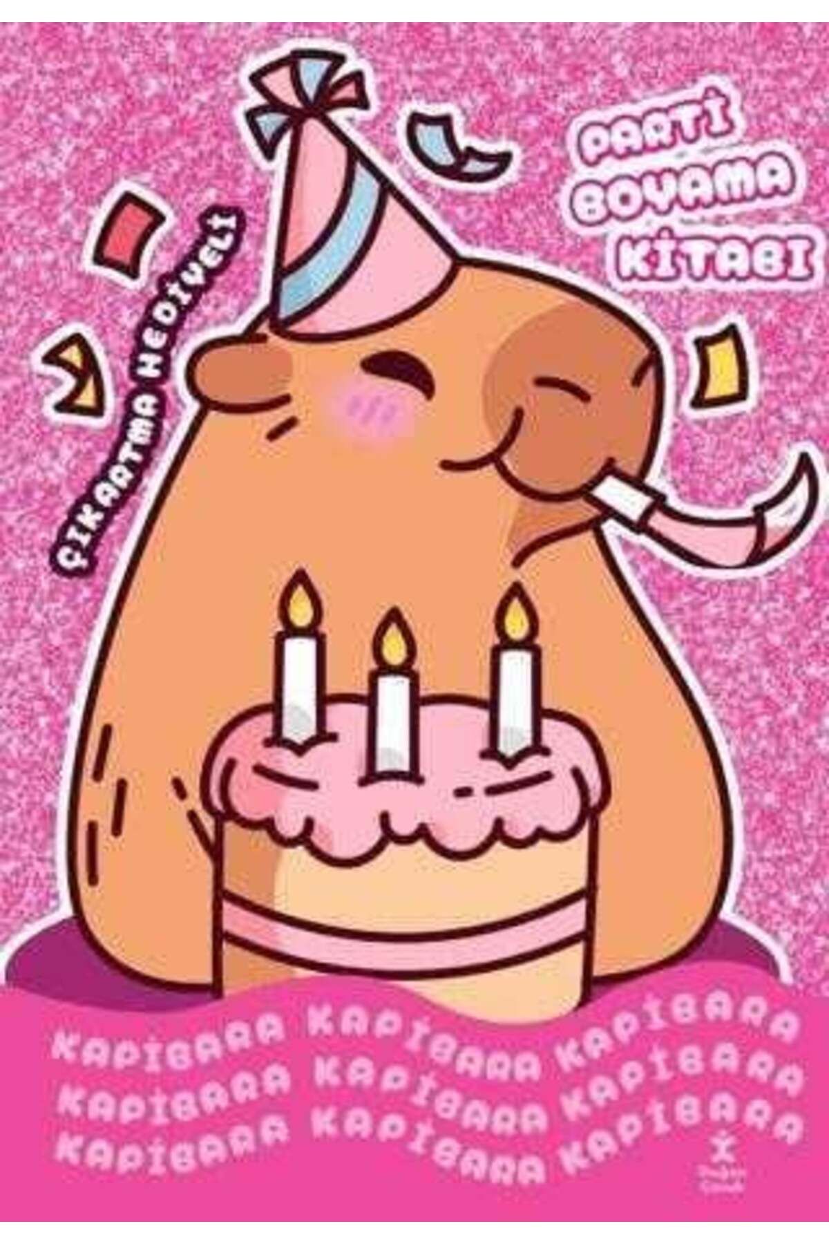 Kapibara - Parti Boyama Kitabı