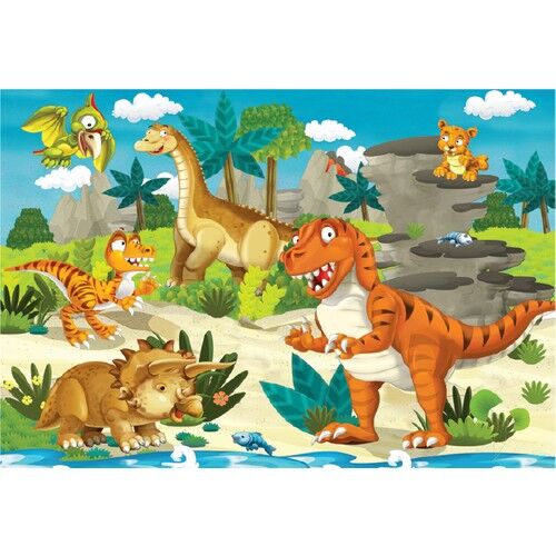 Bf318  100 Parça - Dınosaurs (dinozorlar)