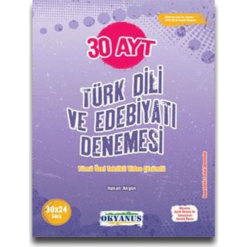 Okyanus Ayt 30 Türk Dili Ve Edebiyatı Denmeleri