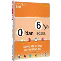0'dan 6'ya Sözel Konu Anlatımlı Soru Bankası
indirim