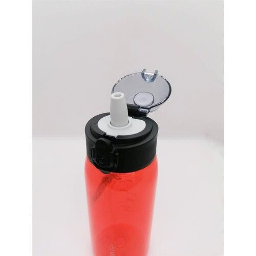 Uzspace 4101 Tritan Pipetli Matara 450 Ml Fantazi Kırmızı