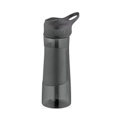 Uzspace 9002 Tritan 670 ml Siyahı Matara