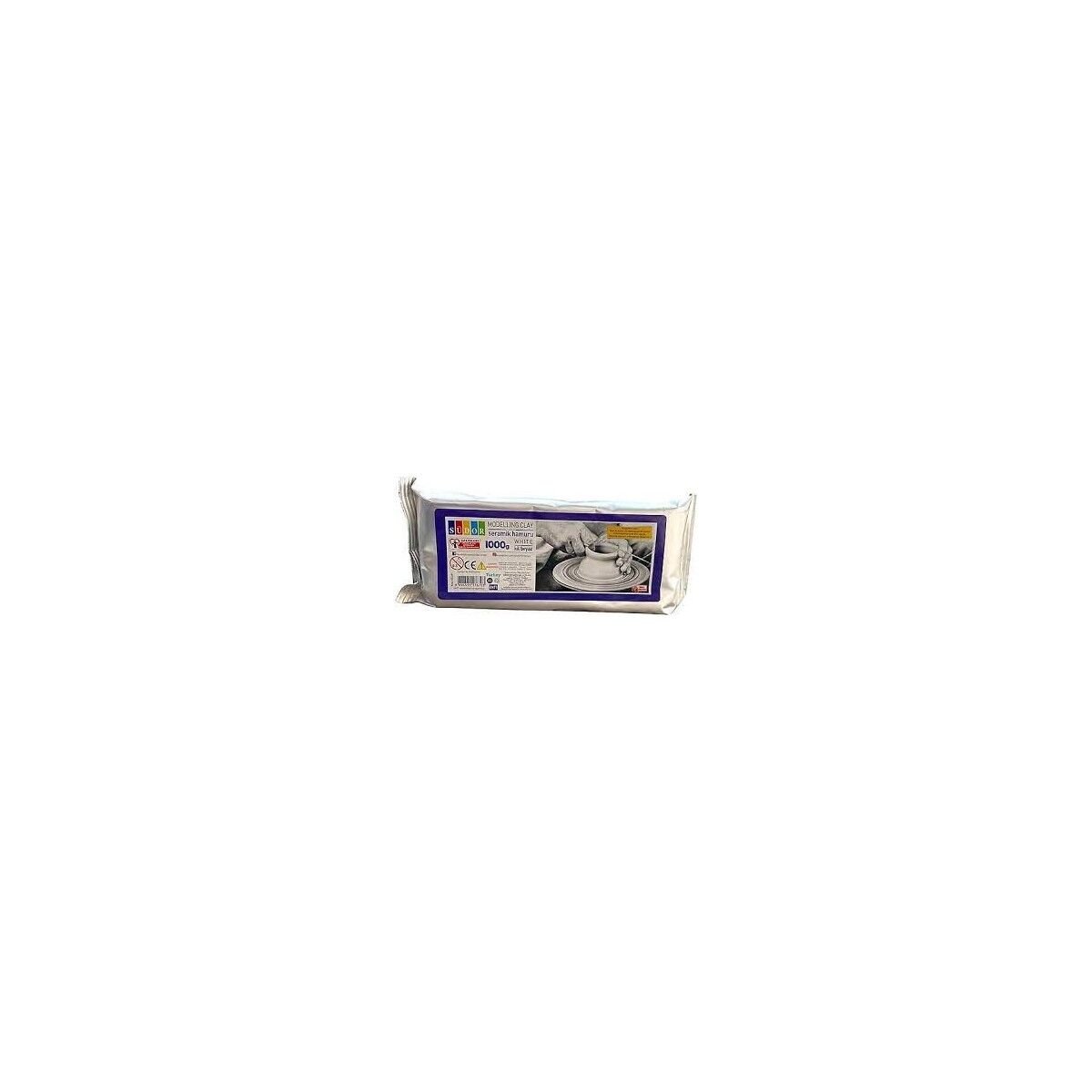 SÜDOR KİL263 SERAMİK KİL HAMURU BEYAZ 1000 GR.