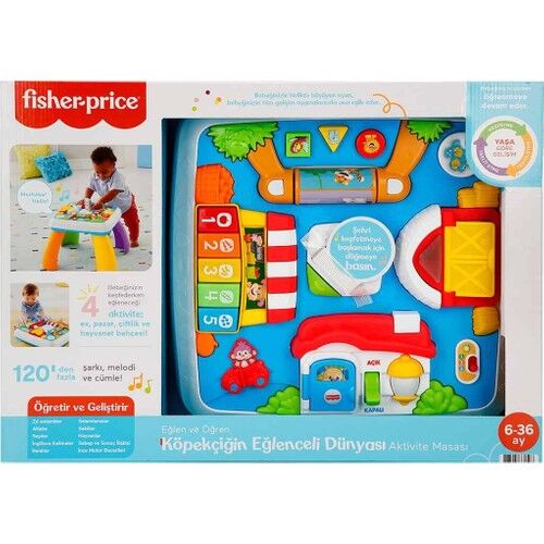 Fısher Prıce Lnl Eğitici Köpekçiğin Aktivite Masası (tr-En)