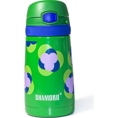 Shamobo 350 Ml Pipetli Çelik Matara Yeşil