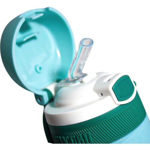 Shamobo 350 Ml Pipetli Çelik Matara Turkuaz