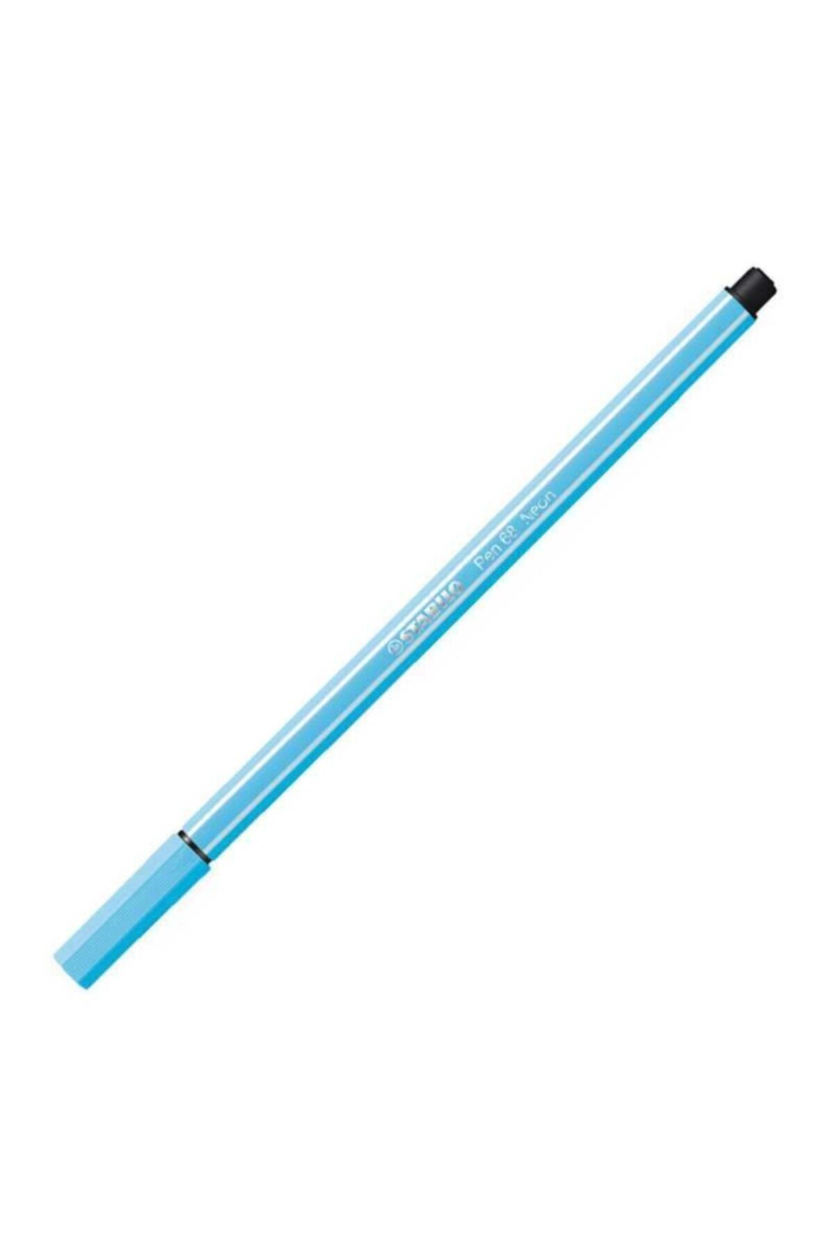 Stabilo Pen 68 Floresan Mavi 68-031