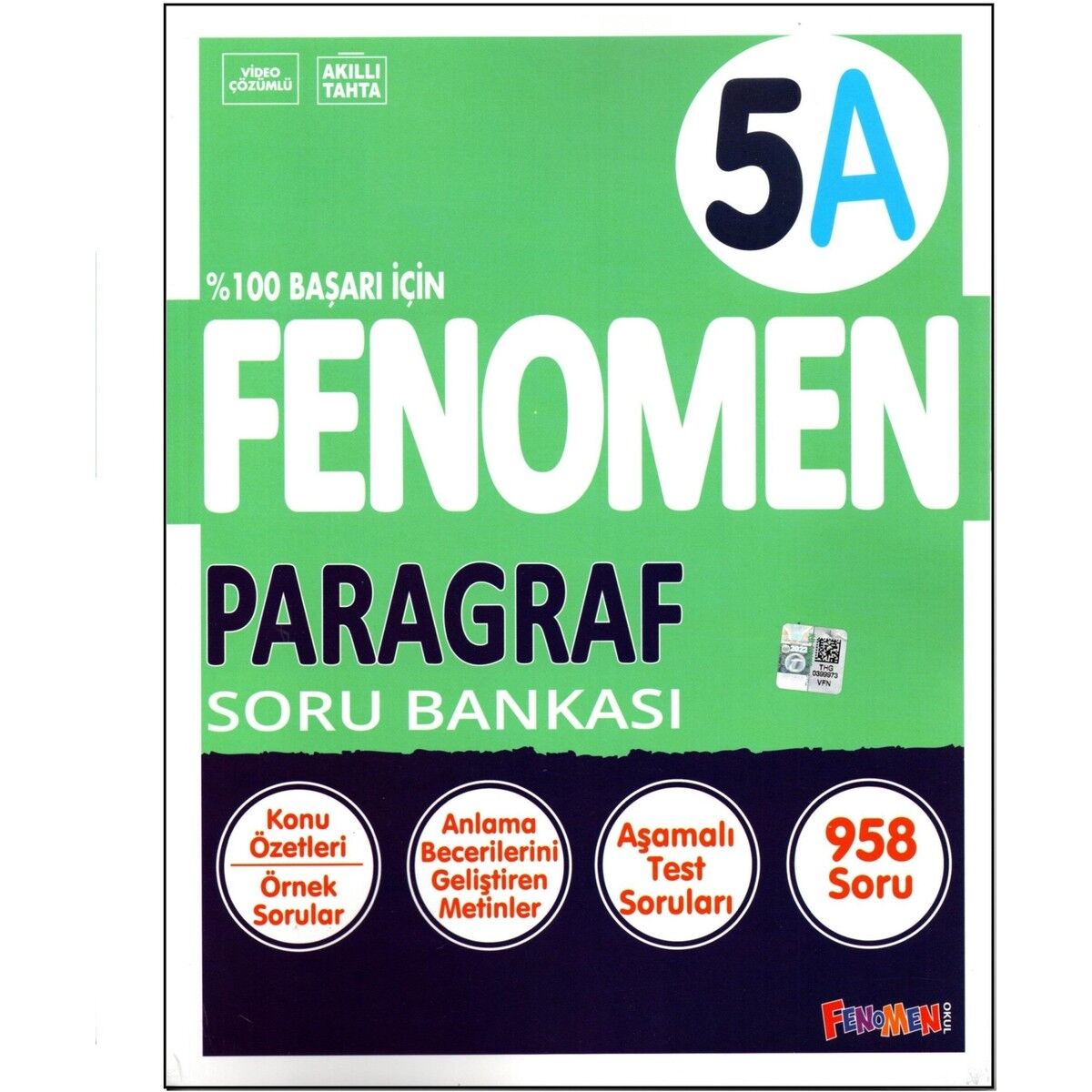 Fenomen Kitap 5. Sınıf Paragraf Soru Bankası