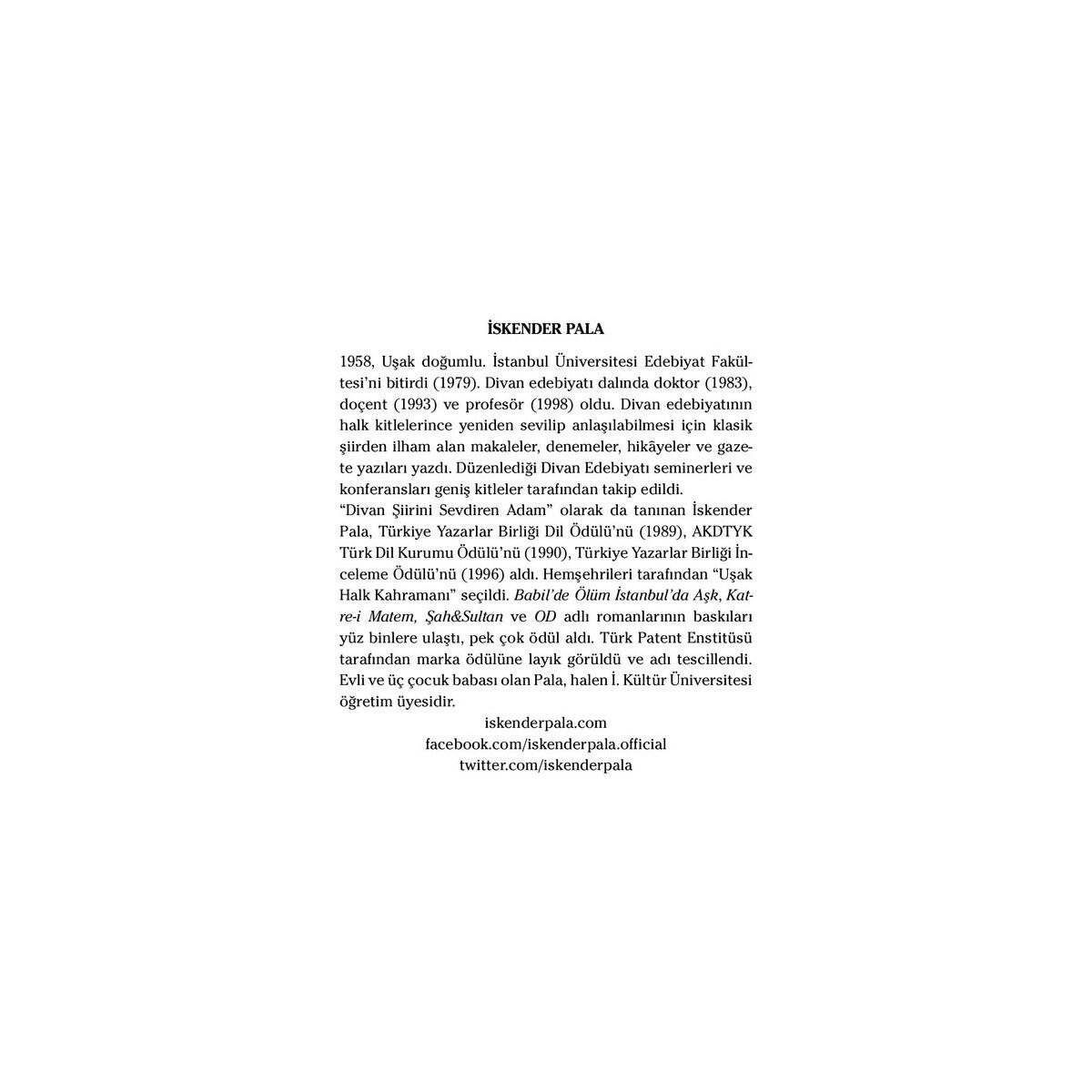 Efsane İskender Pala