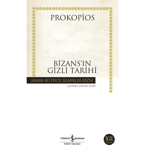 Bizansın Gizli Tarihi K.Kapak