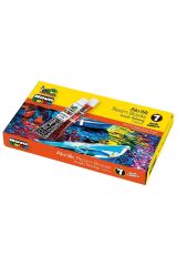Nova Color 7 Renk Tüpte Akrilik Boya