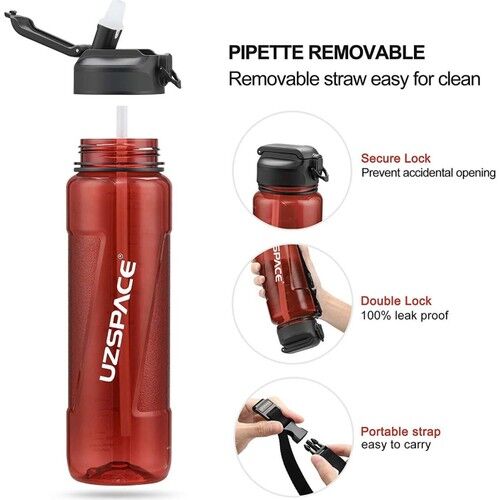 Vagon Uzspace 6057  Trıtan / Pipetli  Kırmızı