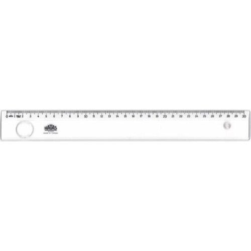 Hatas 30 Cm Cetvel Mercekli