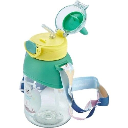 Vagonlife Vagonlife- Water Happily Plastic Bottle 650 Ml A. Yeşil