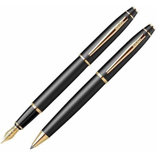 Scrikss 35 Dk - Tük İkili Set Mat Siyah Altın