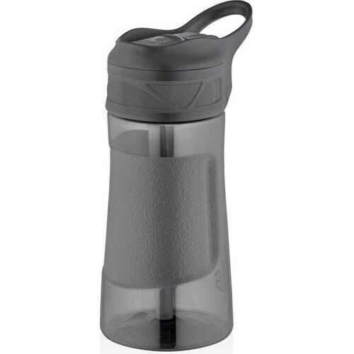 Uzspace Vagon 460 Ml Siyah Playoof Tritan Matara 9001