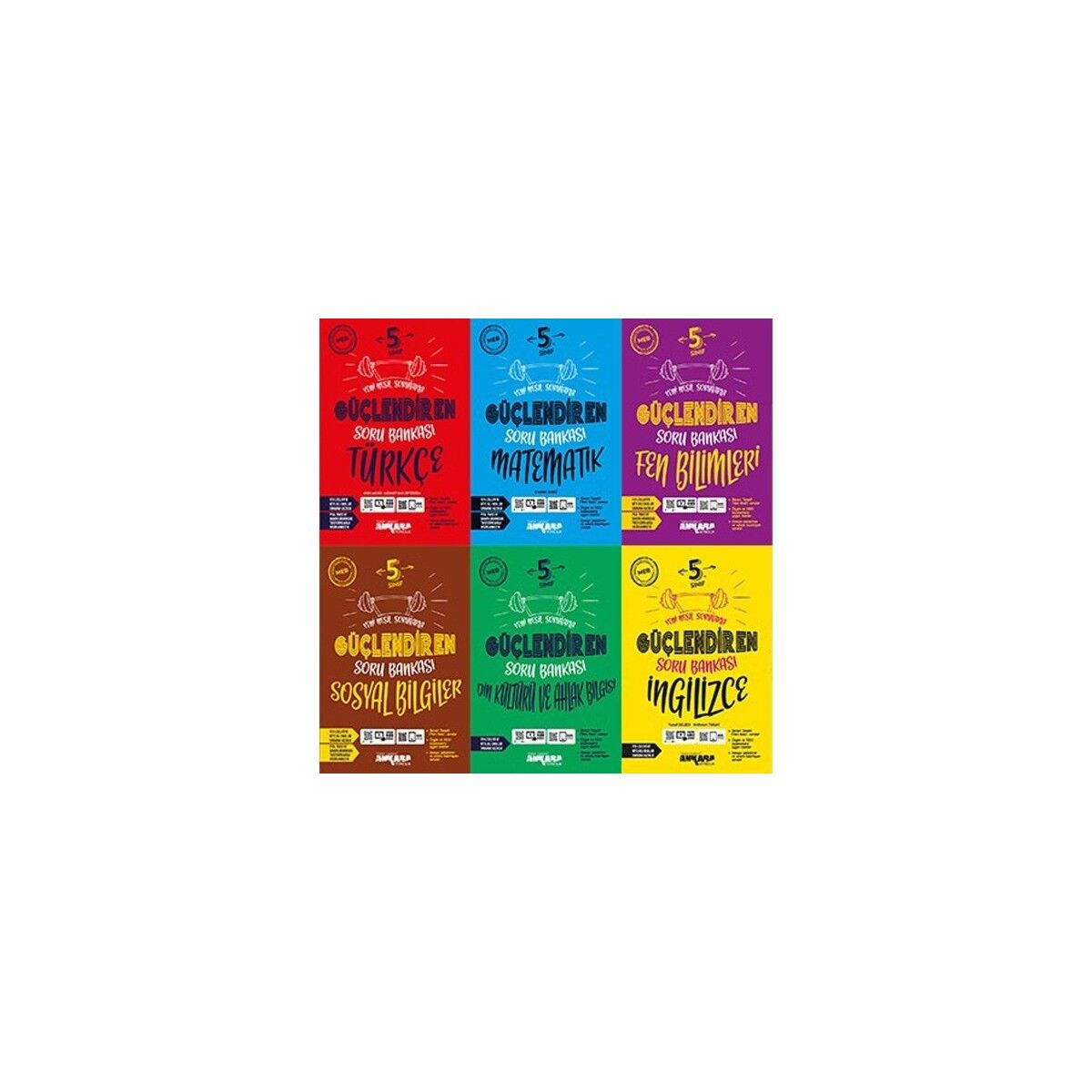 5.Sınıf Nesil Güçlendiren Soru Bankası Seti 6'lı
