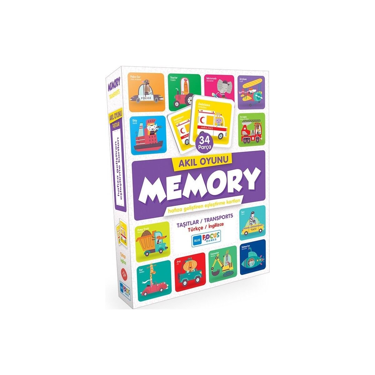 Akıl Oyunu Memory - Taşıtlar