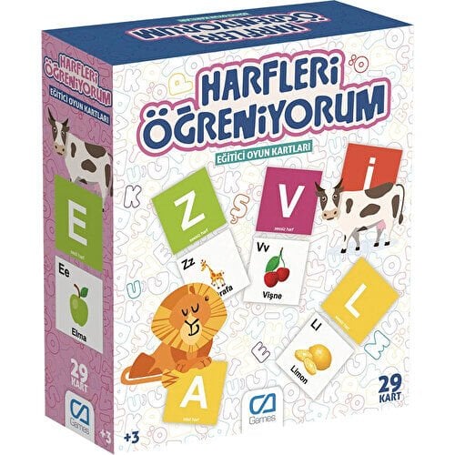 Ca Puzzle Eğitici Harfleri Öğreniyorum 5042